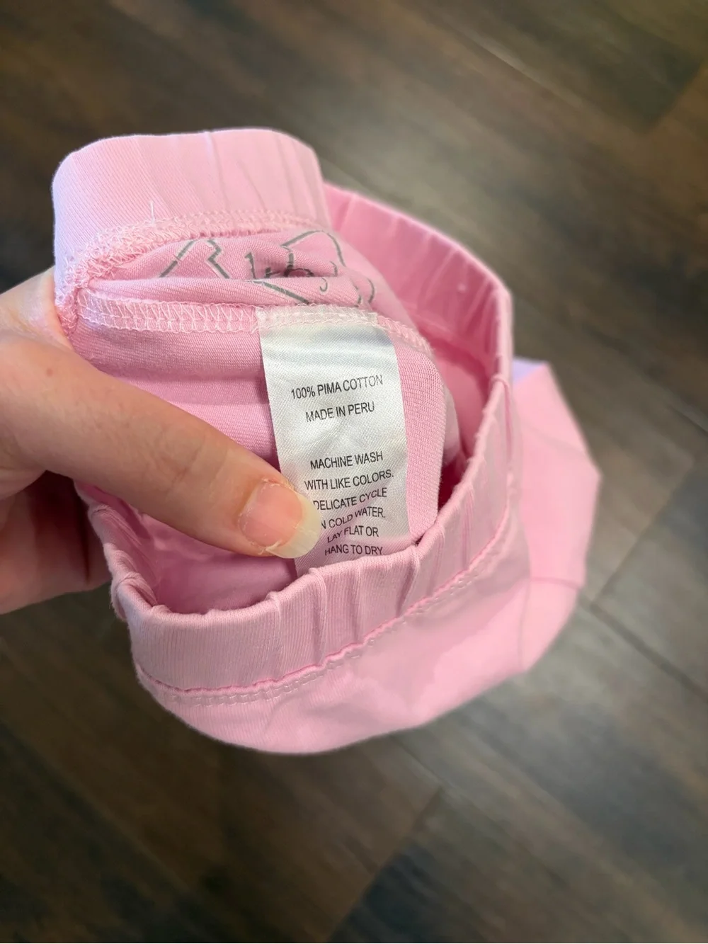 Lila & Hayes Girls 2T Pink Pima Cotton Leggings Pants